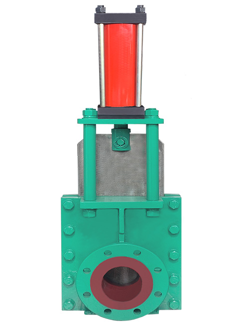 液壓組合式穿透礦漿刀閘閥 