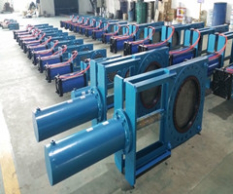 氣動/液動刀型漿液閥/刀閘閥